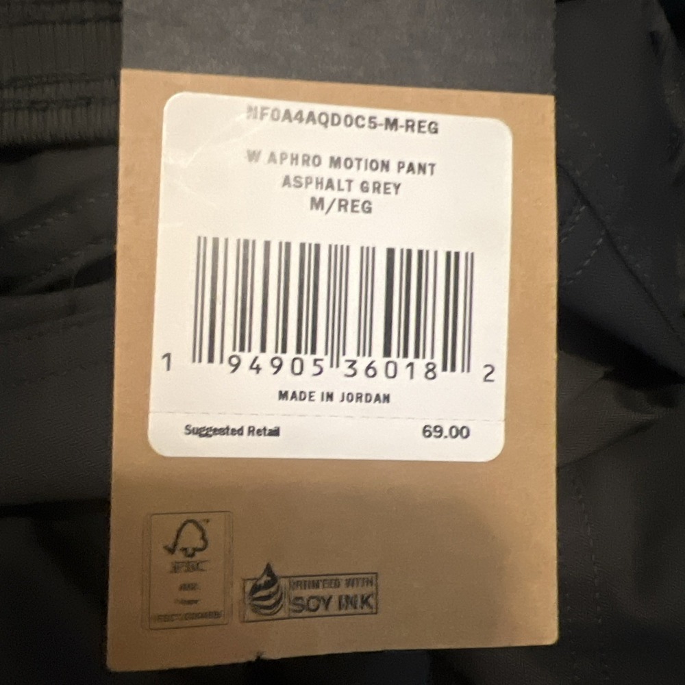 The North Face Aphrodite Motion Pants Women's Size Medium Drawstring Lightweight - Picture 5 of 5